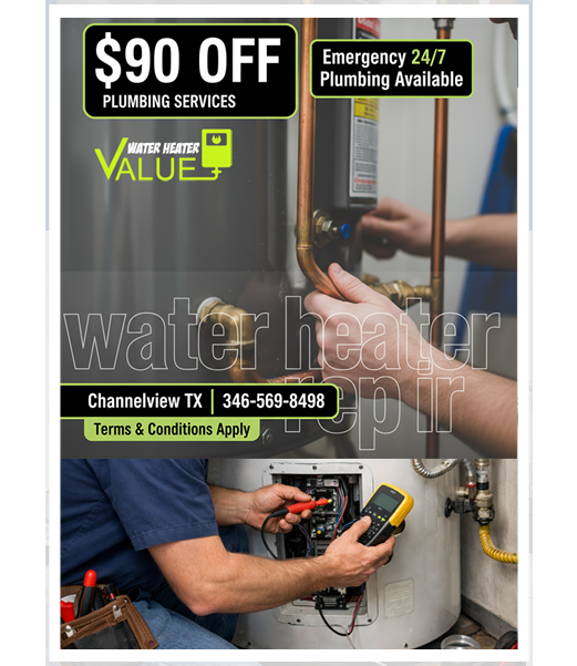 water heater repair offer